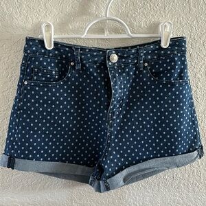 Almost Famous super high rise shorts. Size 7 Juniors. Denim shorts.